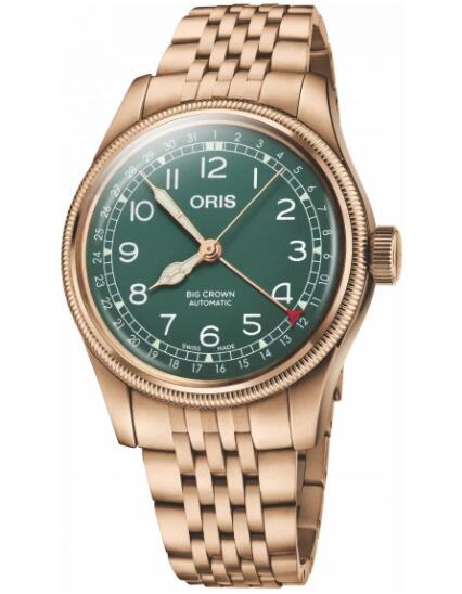 Review ,2022 Oris Big Crown Bronze Pointer Date Replica Watch 01 754 7741 3167-07 8 20 01 - Click Image to Close